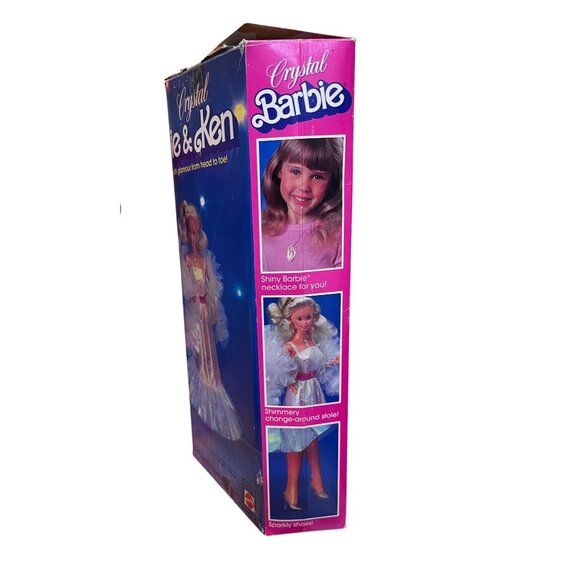 NIB Crystal Barbie Doll No. 4598 Mattel 1983 Original Packaging Vintage - Picture 3 of 5
